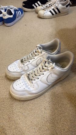 Nike Air Force 1 Low White Sneakers Size 10