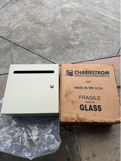 Charnstrom Wall Mount Mail Drop Box