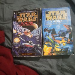 Star Wars x-wing iron fist and wraith squadron 1998 books