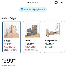 Pilates Reformer Machine 