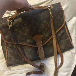 Louis Vuitton Vintage LV Monogram Briefcase Bag 
