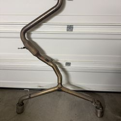 Rev9 catback muffler delete for VW MK6 GTI