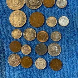 20 Coins Mix Vintage Nederland 