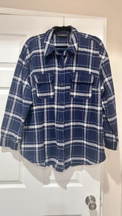 Lane Bryant Classic Button Down Flannel Shacket