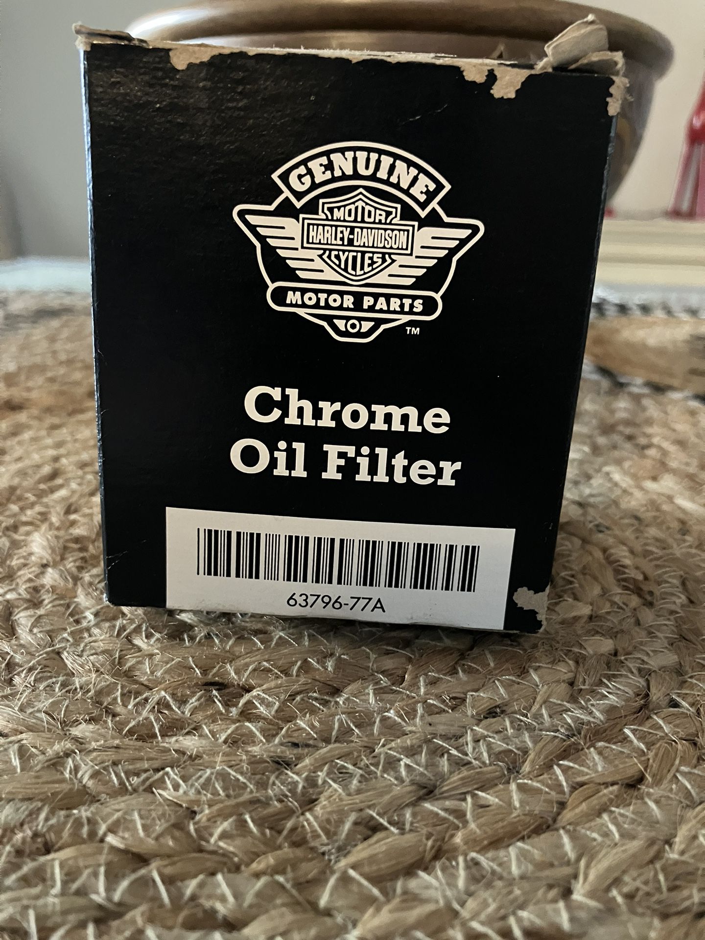 Motorcycle Chrome Oil Filter
