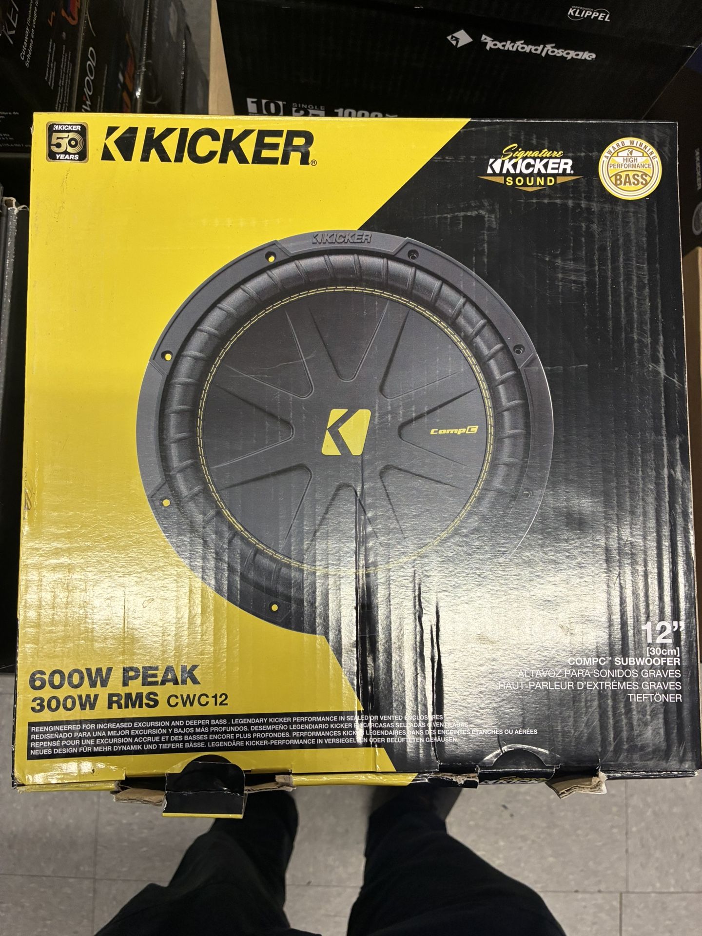Kicker Subwoofer 12”