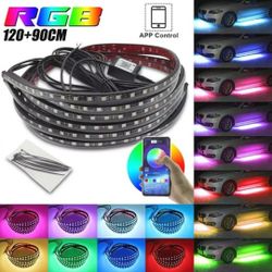 RGB LED Strip Under Car Tube Underglow Underbody System Neon Light Kit $35. CASH PLEASE!!!