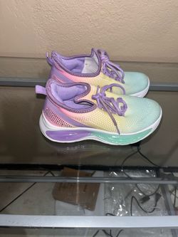Pastel Rainbow Kids Sneakers Size 1