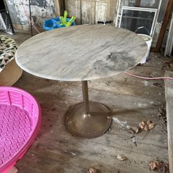 Marble Cafe Table 