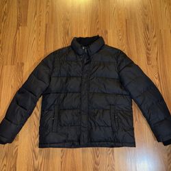 Andrew Marc Men's Large Black Puffer Jacket