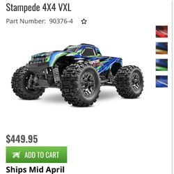 Traxxas Stampede Vxl W Box 