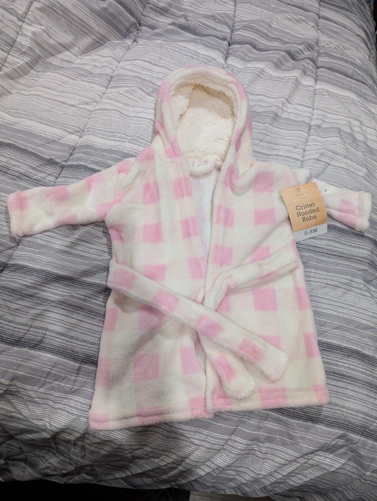 Baby Robe 0-9m New With Tags