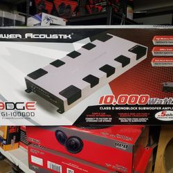 10,000 WATT BASS AMPLIFIER