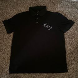 Armani Exchange polo, black,xs