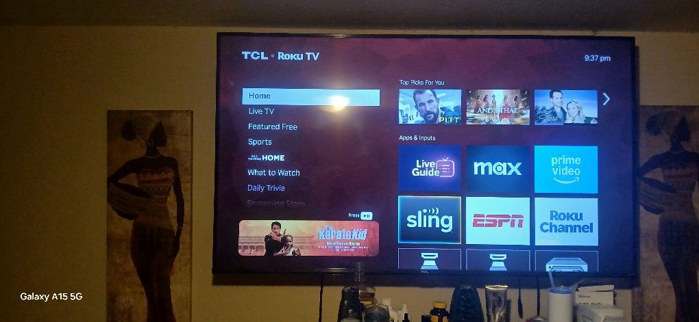 Selling My 65icn FLAT SCREEN