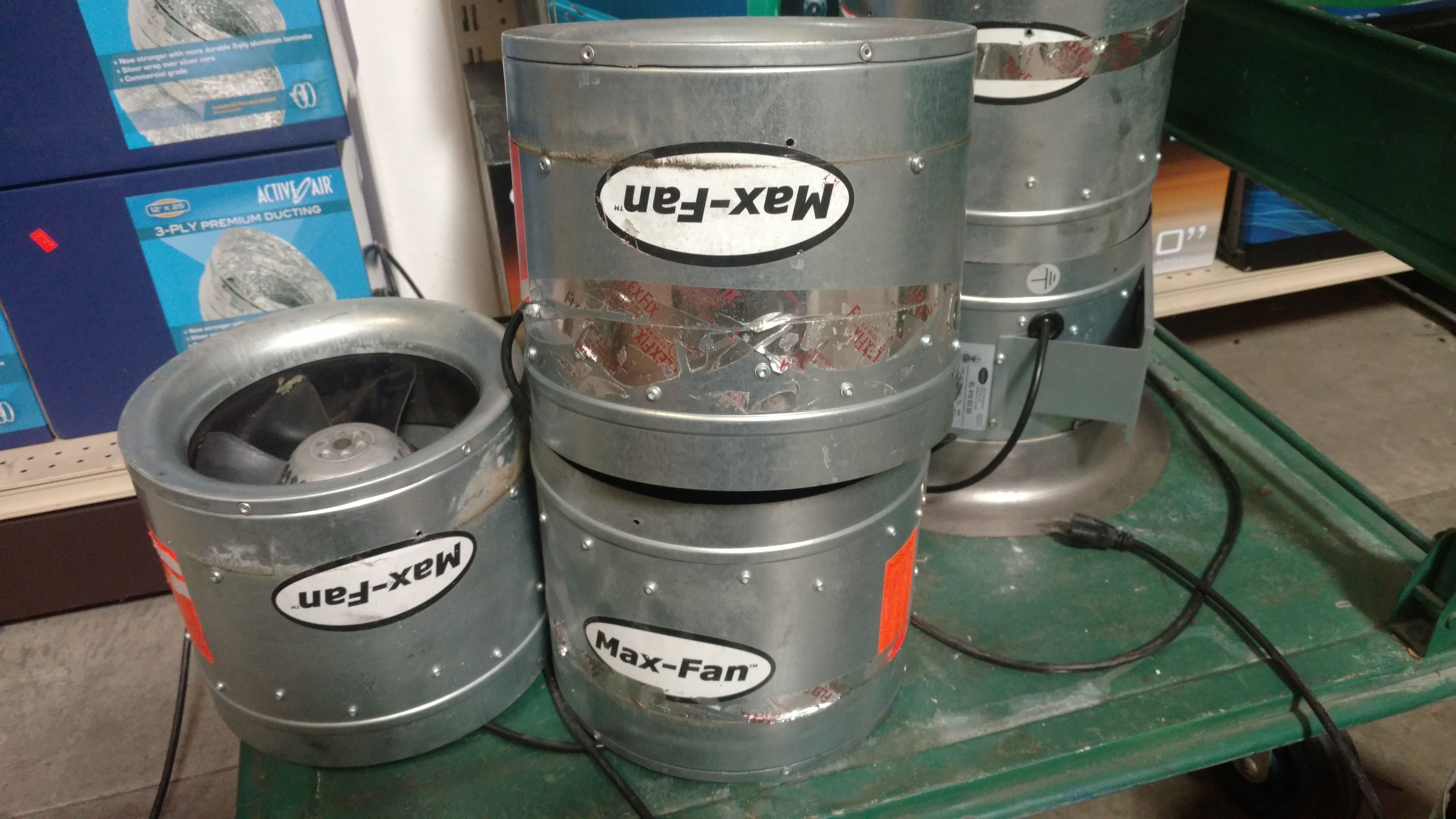 Max-fan can-fans 10inch