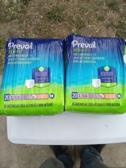 !! Adult Size Protective Underwear Size Large $5.00 a Pack