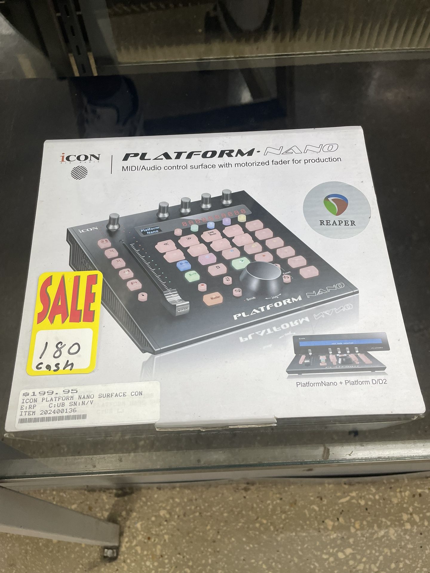 Icon Platform NANO MIDI AUDIO CONTROL
