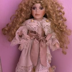 Vintage Porcelain Doll