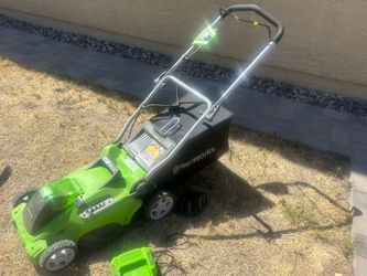 Greenworks Lawn mower OBO