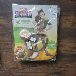 10 TO 12 YEARS OLD SIZE LG SQUIRREL GIRL FROM MARVEL RISING STREET WARRIORS $25.00 NEW IN IT'S ORIGINAL SEALED PACKAGING BAG.