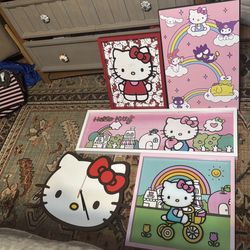 Hello kitty wall decor!
