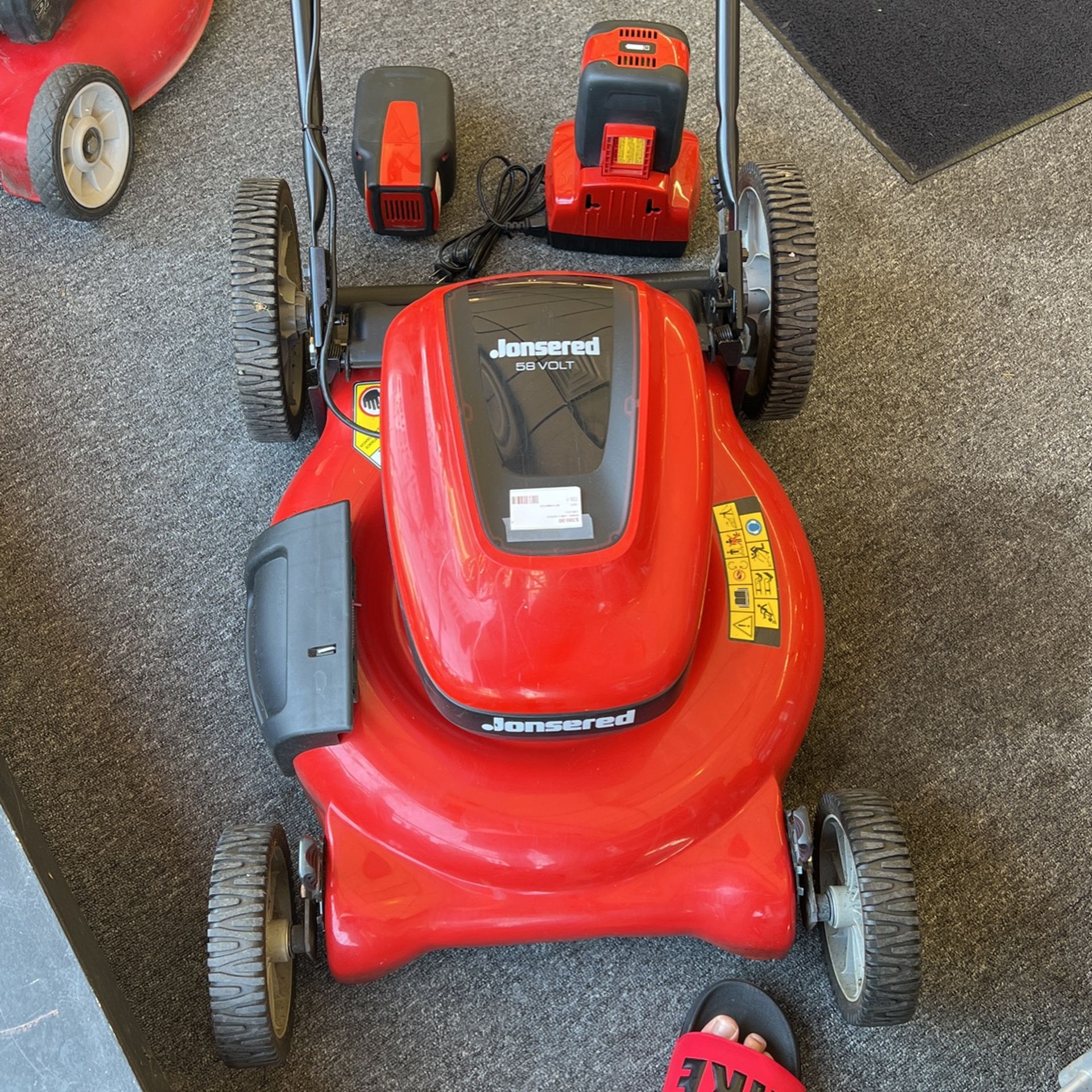 .jonesred 58 Volt Electric Mower