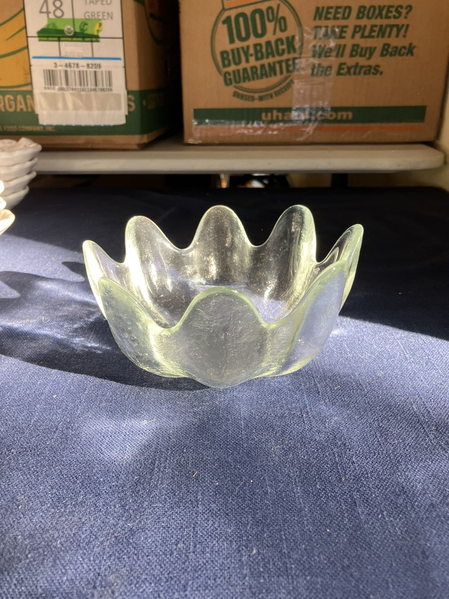 Set Of Glass Dessert Bowls