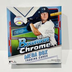 2021 Topps Bowman Chrome MLB Baseball Mega Box Brand New Factory Sealed
