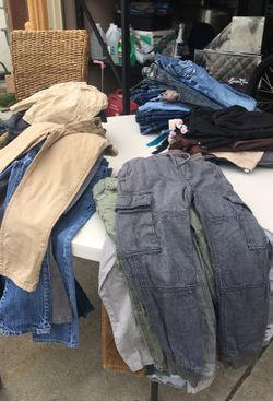 Men and kids levis / gap jeans