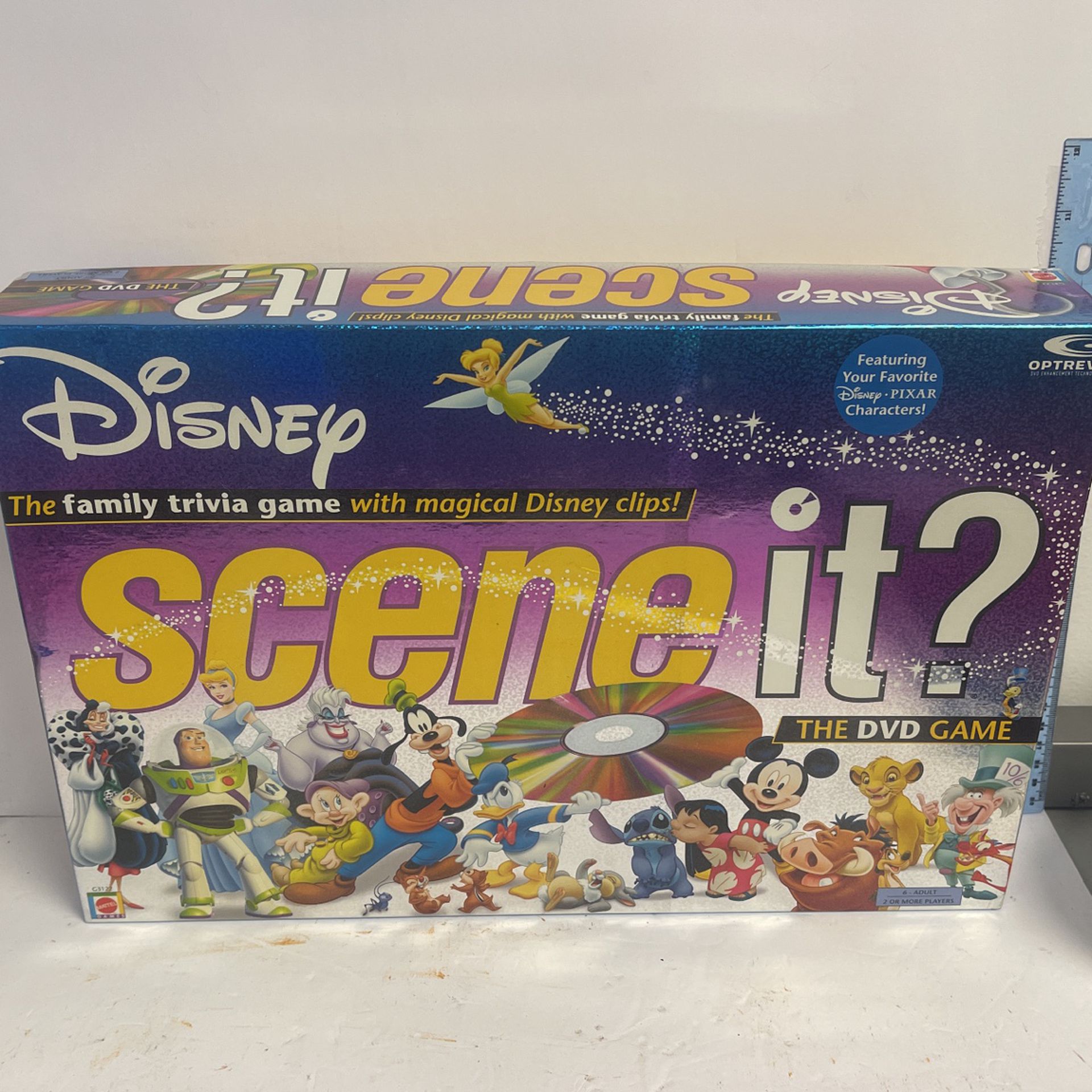 Disney Scene It DVD Trivia Board Game 2004 Pixar 1st Edition - BG168