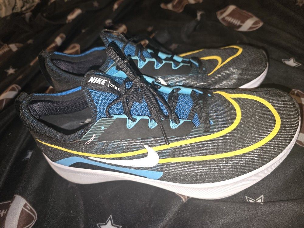 Nike Zoom Mens Size 12 (Black Blue Yellow)