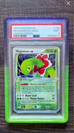 2005 Meganium ex PSA 9