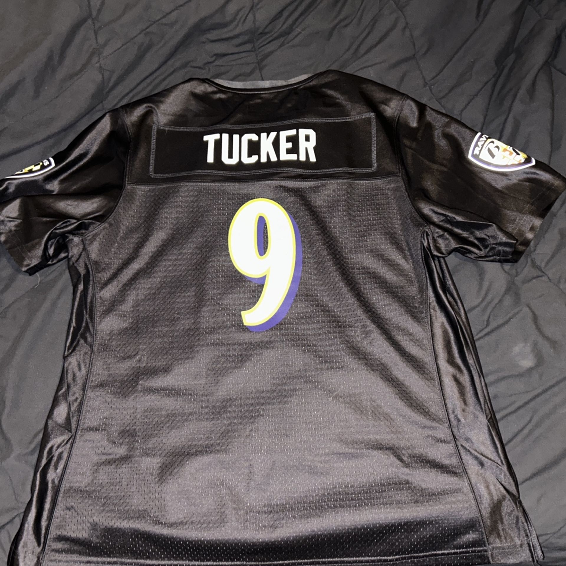 Officially Licensed Justin Tucker Woman’s L Jersey