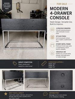 Console table