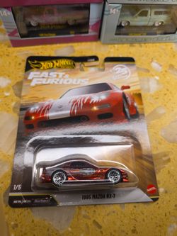 Hot wheels 1995 Mazda rx7 chase F&F 25th anniversary