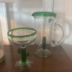 Margarita Pitcher And Glasses 