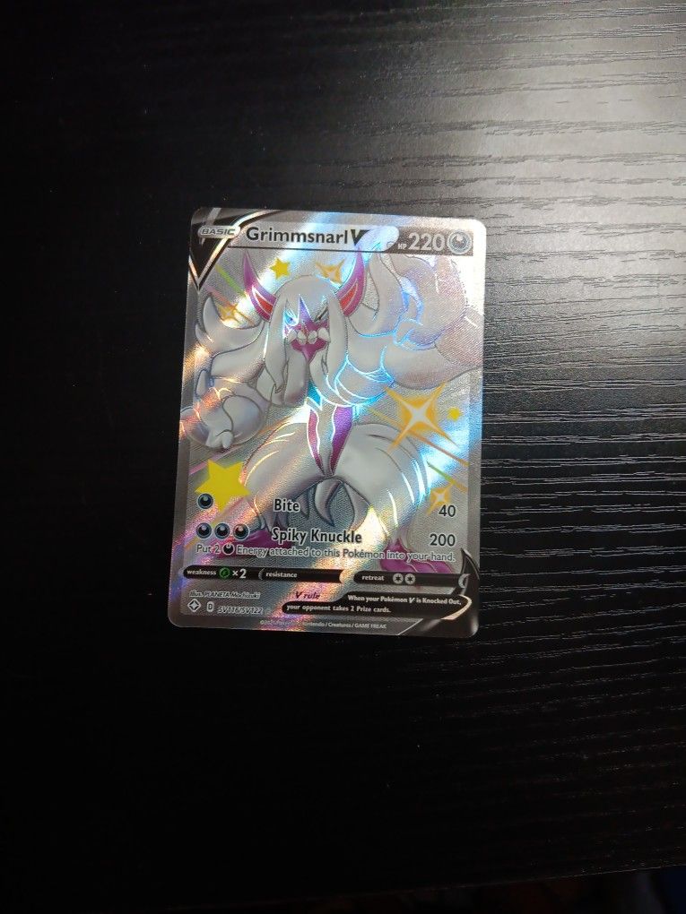 basic Grimmsnarl Pokemon Card