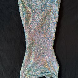 Sparkly Baby blue Dress