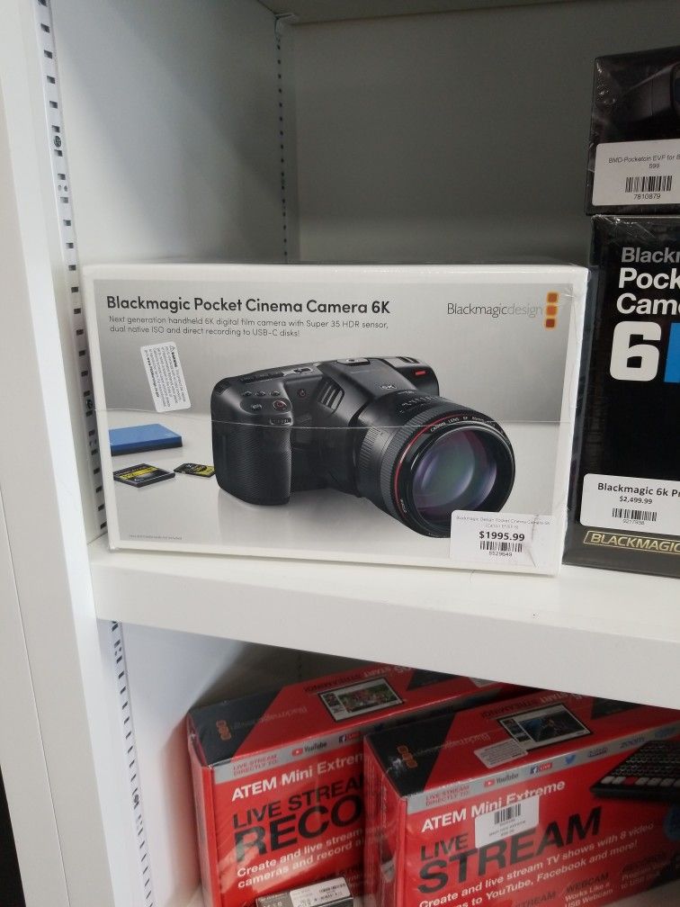 Blackmagic Pocket Cinema Camera 6k