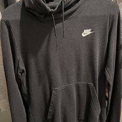 Black Nike Cowl Neck Hoodie 