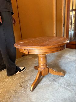 Wood table