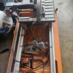 Ridgid Tile Saw 