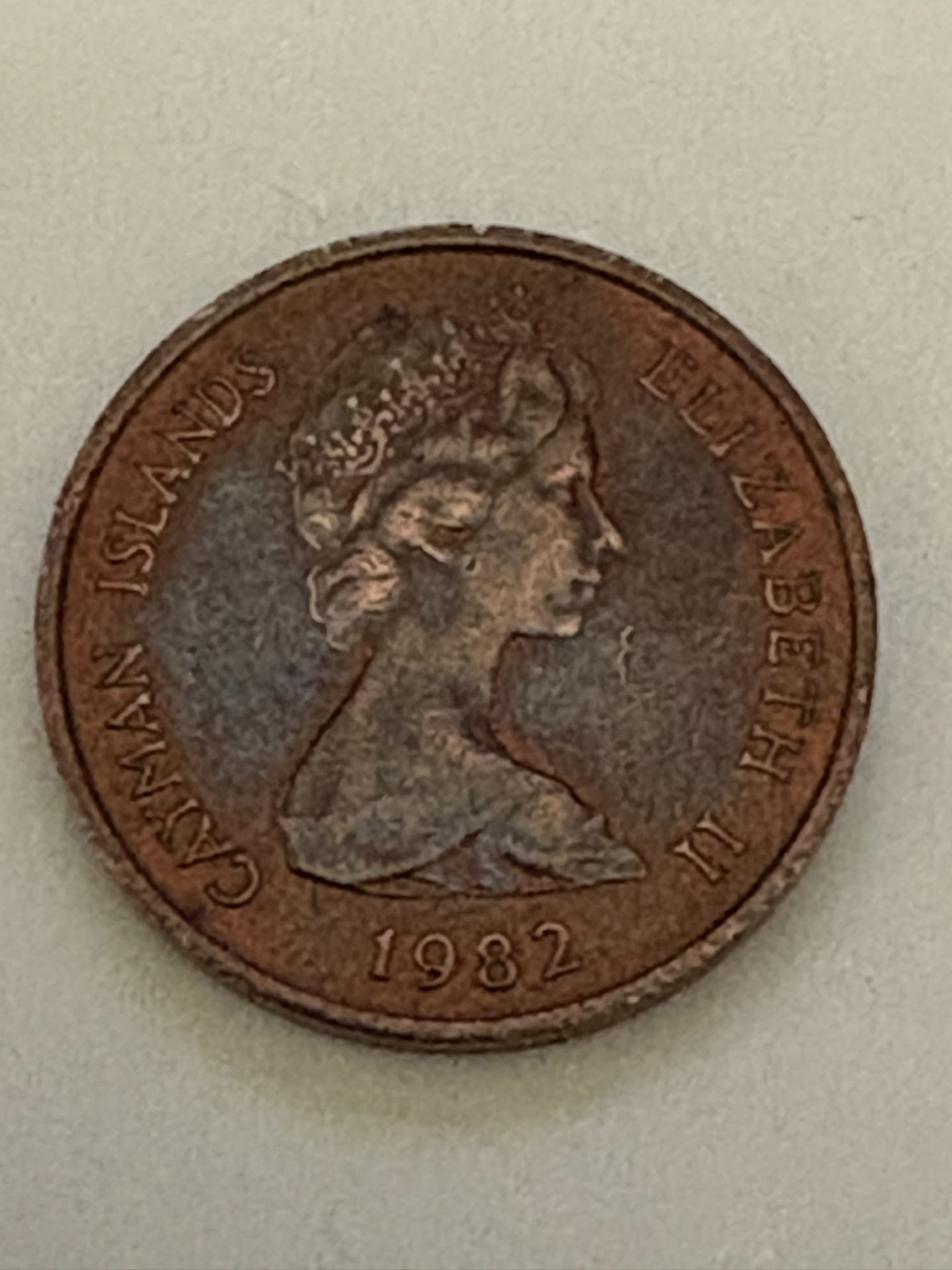 1982 Elizabeth ll One Cent Coin