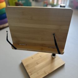 Wooden Book Stand / Tablet Holder