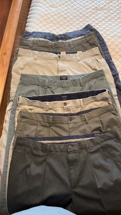 Pants 44 x 32 docker and red head