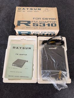 Vintage Datsun Beltek R 5310z FM Radio Adaptor