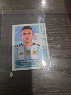 Lautaro Martínez FIFA World Cup Panini Sticker