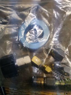 Hydrojet hose and tip for pressure washer