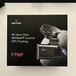 REDTIGER 4K ULTRA CLEAR WIFI & APP CONTROL GPS TRACKING